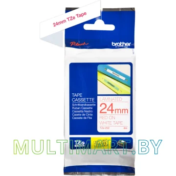 Картридж-лента для термопринтера Brother TZe-252 (24 мм, 8 м) картинка 2